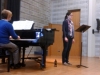 Masterclass for amateur musicians, the Winterreise Project, 2015